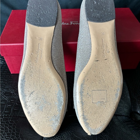 Ferragamo Varina glitter flats - Picture 4 of 7